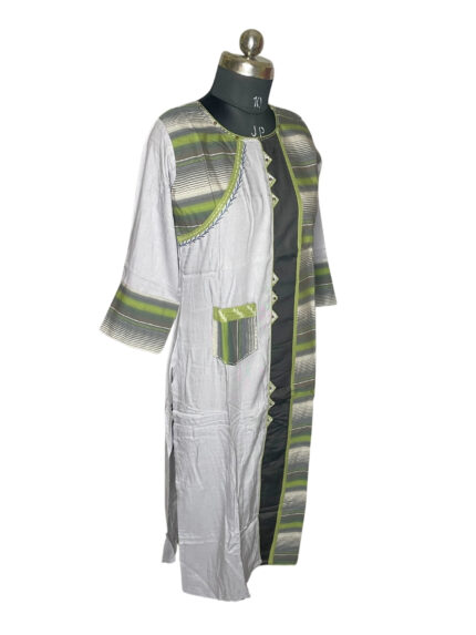 XL Size| Ladies Premium Cotton Designer Kurti| Grey